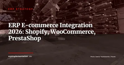 ERP Integration with Shopify, WooCommerce and PrestaShop: Complete Guide 2026