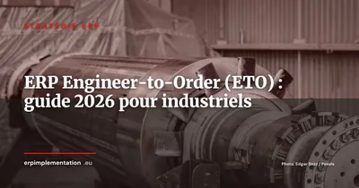 ERP pour les fabricants Engineer-to-Order (ETO) : guide complet 2026
