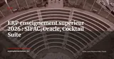 ERP pour l'enseignement supérieur : SIFAC, Cocktail Suite, SAP et Oracle -- guide 2026 — ERP