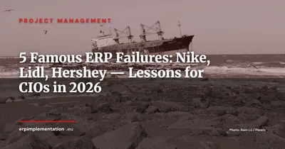 5 Most Costly ERP Failures in History: Analysis and Lessons for Your CIO