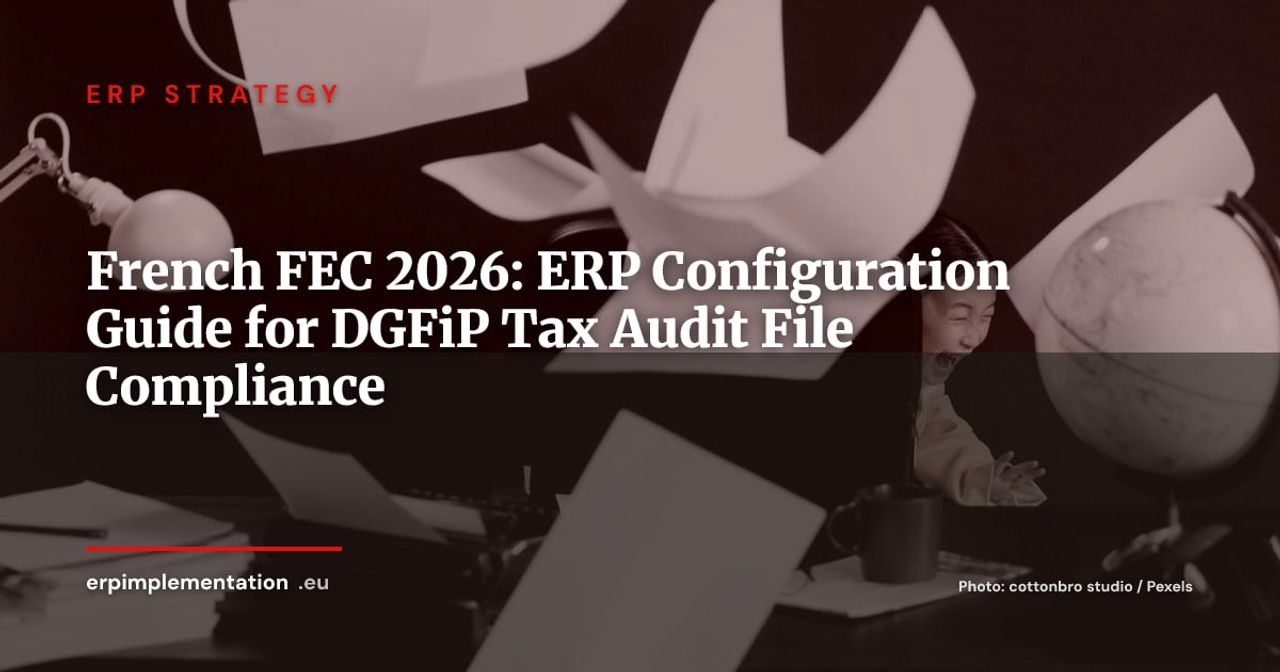ERP and the French FEC: Guide to DGFiP-Compliant Accounting Audit Files 2026