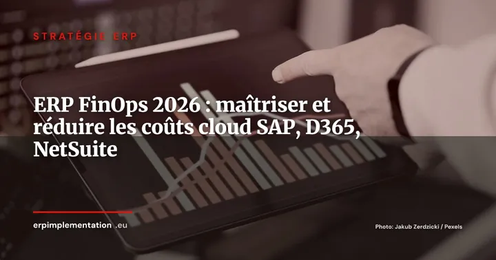 ERP FinOps : réduire les coûts cloud de votre ERP SaaS sans dégrader les performances — Stratégie ERP