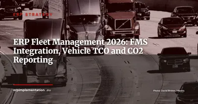 ERP and Fleet Management: Connecting Your FMS, Controlling TCO and Automating CO2 Reporting