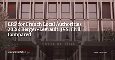 ERP Software for French Local Governments: Complete Buyer's Guide 2026