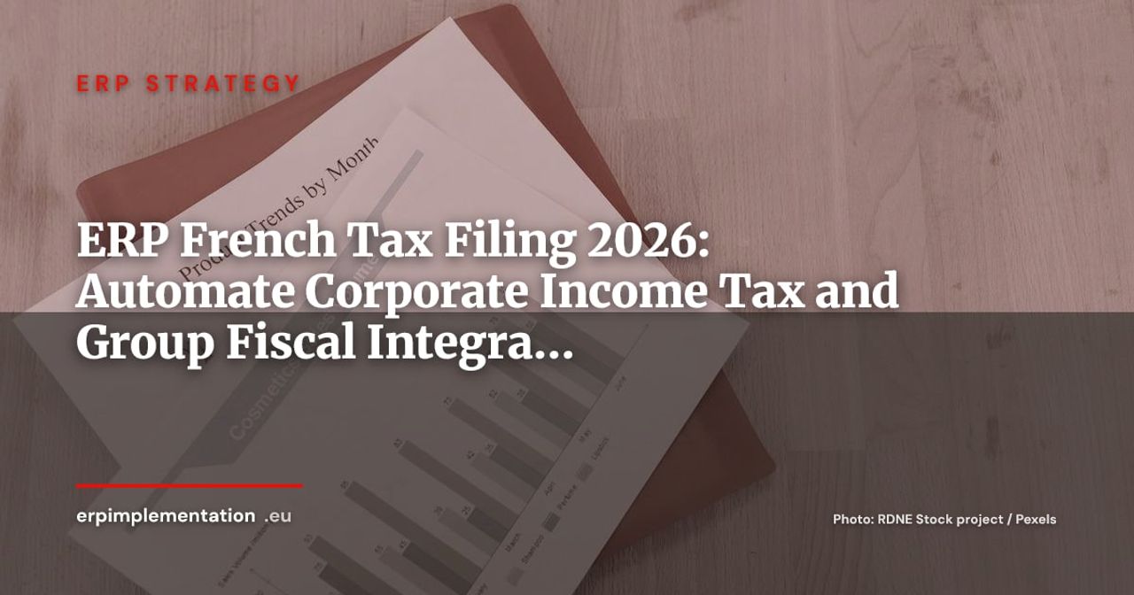 ERP and French Tax Compliance: Automating Corporate Tax Filing and Group Fiscal Integration