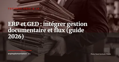 ERP et GED : intégrer gestion documentaire et flux métiers (le guide qui manquait)