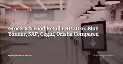 Grocery & Food Retail ERP 2026: Blue Yonder, SAP Retail, Cegid and Orisha Compared