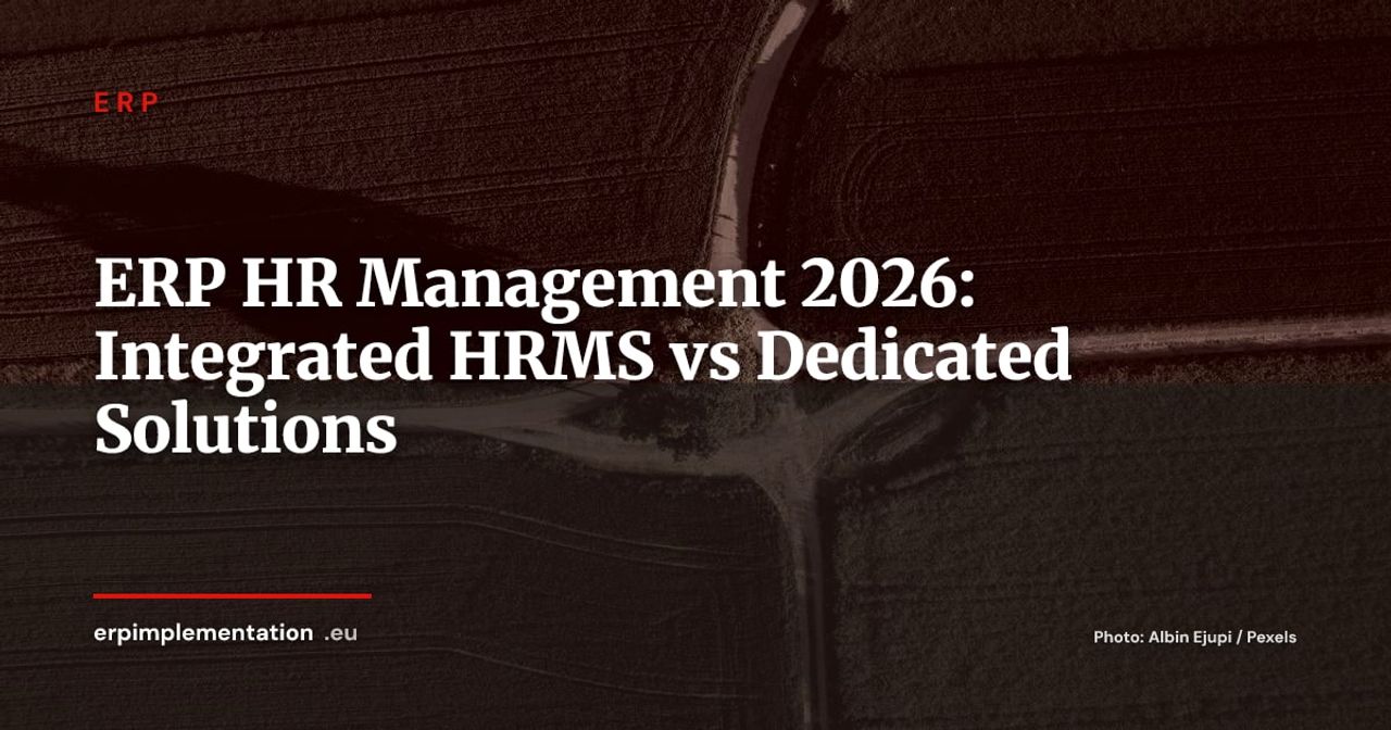 ERP and HR Management: Integrated HRMS vs Dedicated Module - 2026 Guide
