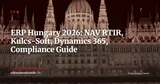 ERP in Hungary 2026: Local Market, NAV Online Invoice and Key Players — ERP