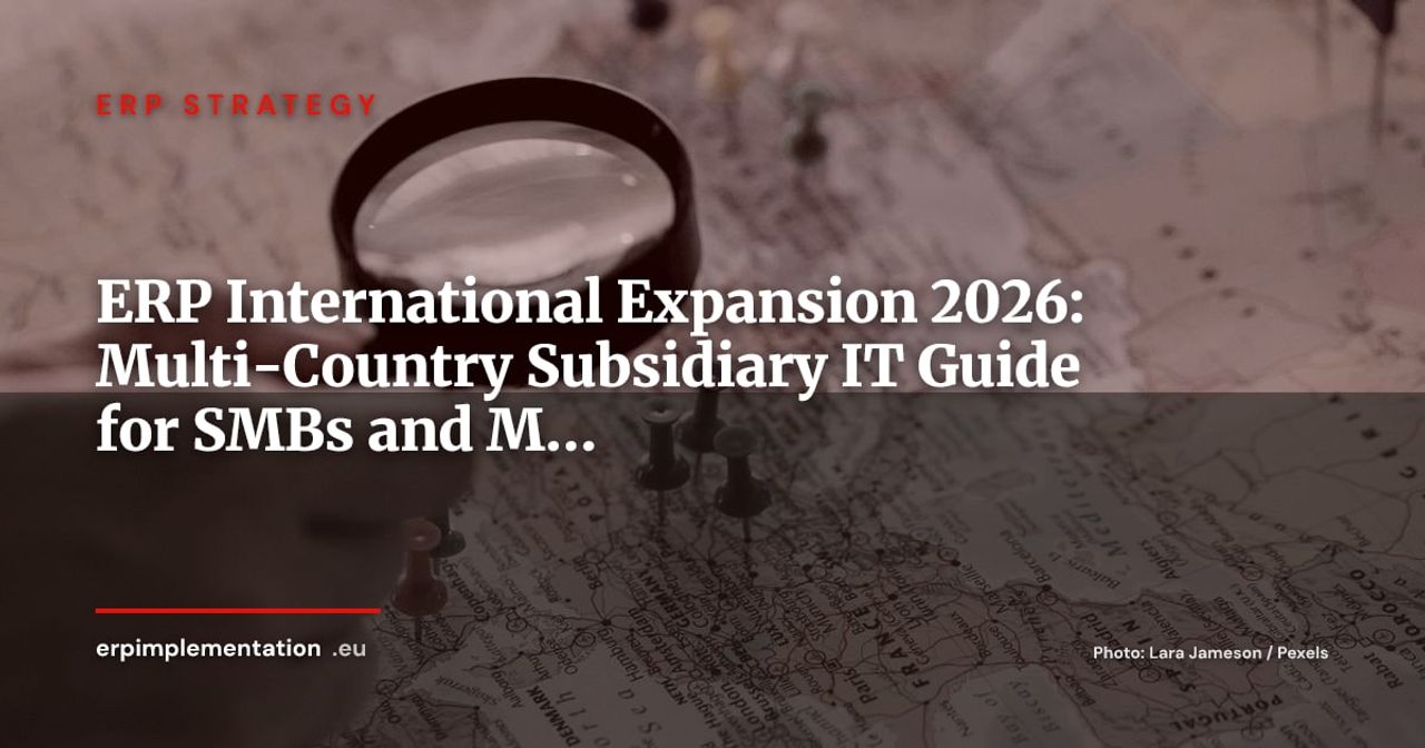 ERP and International Expansion: Structuring Your IT Systems to Enter 3 New Countries