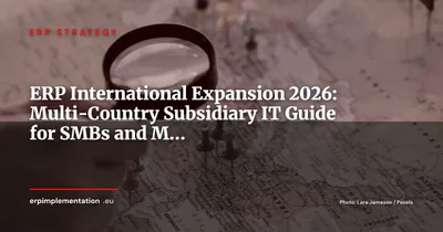 ERP and International Expansion: Structuring Your IT Systems to Enter 3 New Countries