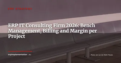 ERP for IT Consulting Firms: Managing Bench Time, Project Billing and Profitability