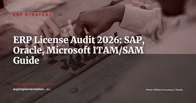 ERP License Audit 2026: How to Prepare for SAP, Oracle, and Microsoft Audits
