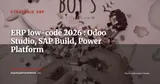 Low-code et ERP : personnaliser Odoo, SAP et Dynamics 365 sans développeur — Stratégie ERP