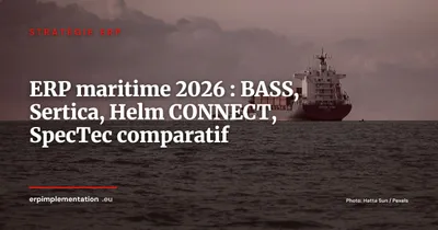 ERP maritime : BASS, Sertica, Helm CONNECT, SpecTec AMOS -- comparatif pour armateurs 2026