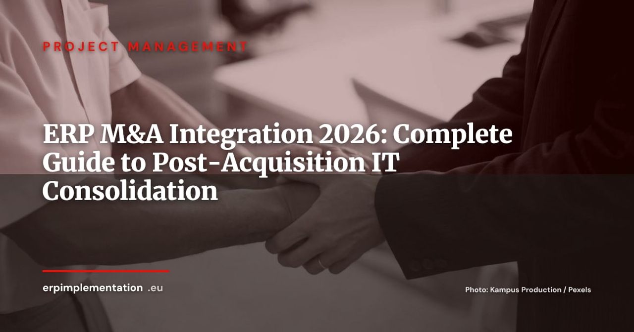 ERP and Mergers & Acquisitions: Mastering IT Consolidation Post-Acquisition