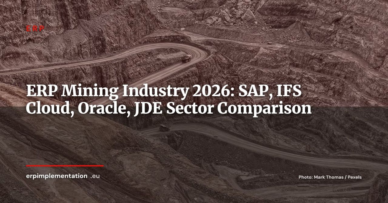 ERP for Mining and Extractive Industries: 6 Constraints Generalist Systems Can't Cover