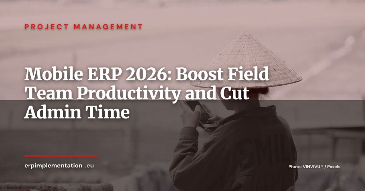 Mobile ERP: Why Your Field Team Can't Afford to Go Without It
