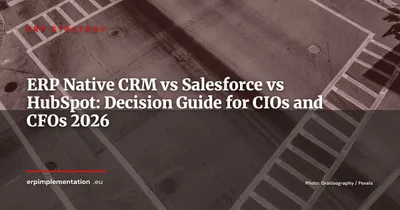 ERP Native CRM vs Dedicated CRM: When Switching to Salesforce or HubSpot Makes Sense