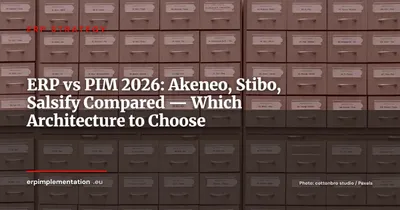 ERP Native vs Dedicated PIM: Akeneo, Stibo, Salsify — Which Architecture in 2026?