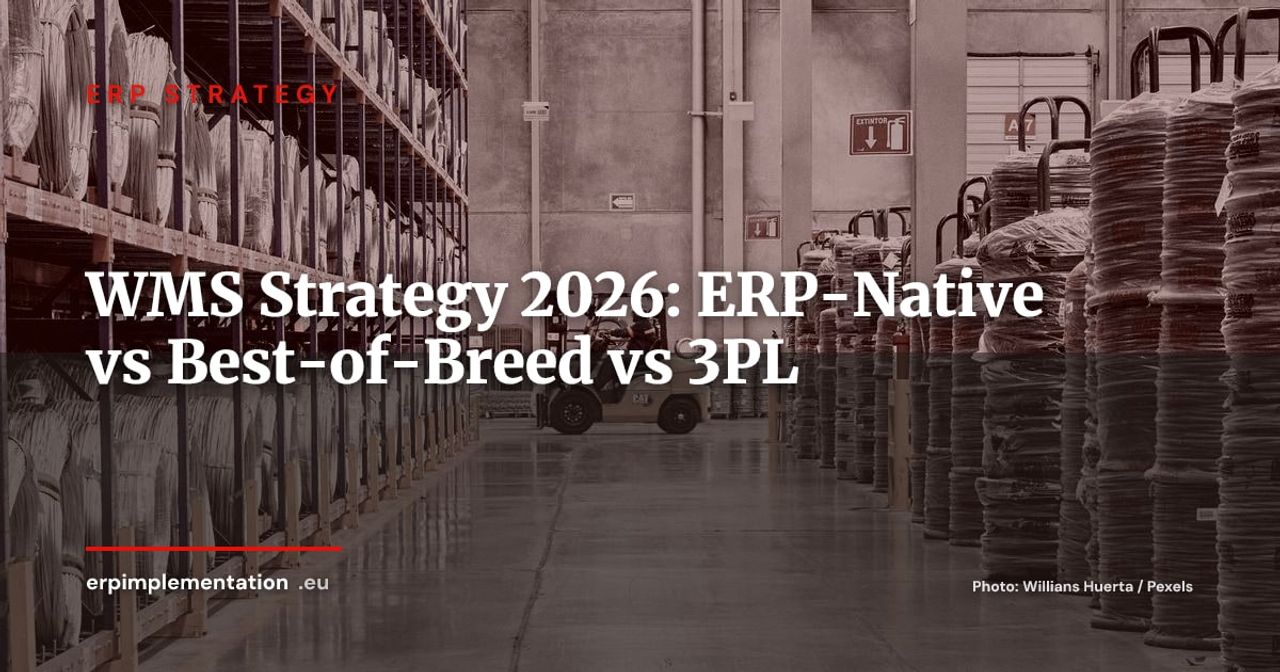 ERP-Native WMS vs Best-of-Breed WMS vs 3PL: What to Choose in 2026