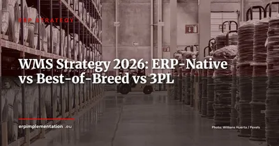 ERP-Native WMS vs Best-of-Breed WMS vs 3PL: What to Choose in 2026