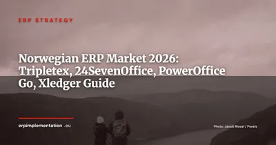 Tripletex, 24SevenOffice, PowerOffice Go, Xledger: Norwegian ERP Market Guide 2026