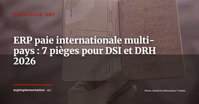 Paie internationale dans l'ERP : 7 pièges que les ETI multi-pays sous-estiment (et comment les éviter)