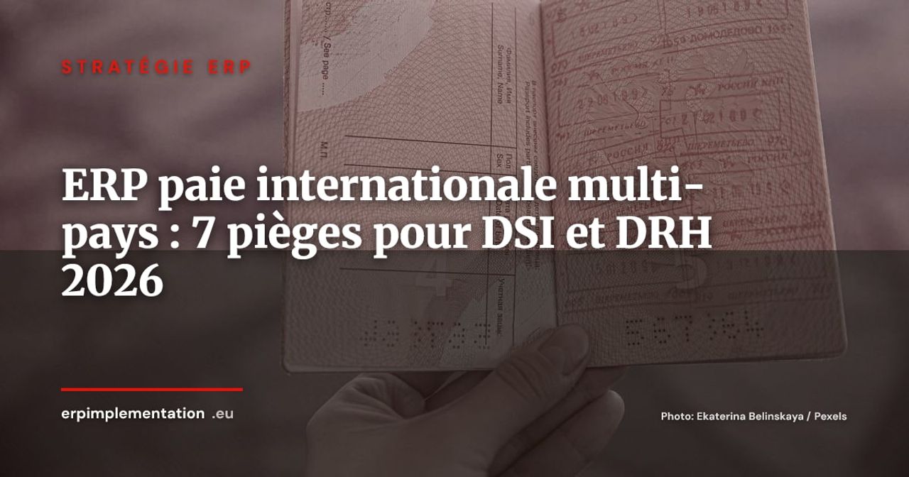 Paie internationale dans l'ERP : 7 pièges que les ETI multi-pays sous-estiment (et comment les éviter)