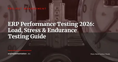 ERP Performance Testing Before Go-Live: Complete Methodology and Acceptance Thresholds