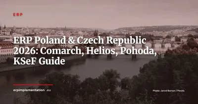 ERP Market in Poland and Czech Republic: Comarch, Helios, Pohoda and Key Local Players in 2026