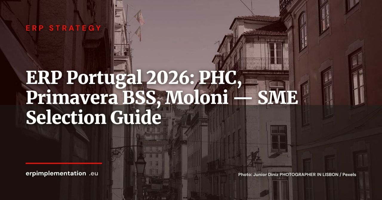 ERP in Portugal 2026: PHC Software, Primavera BSS, Moloni — Market Overview and Compliance for SMEs