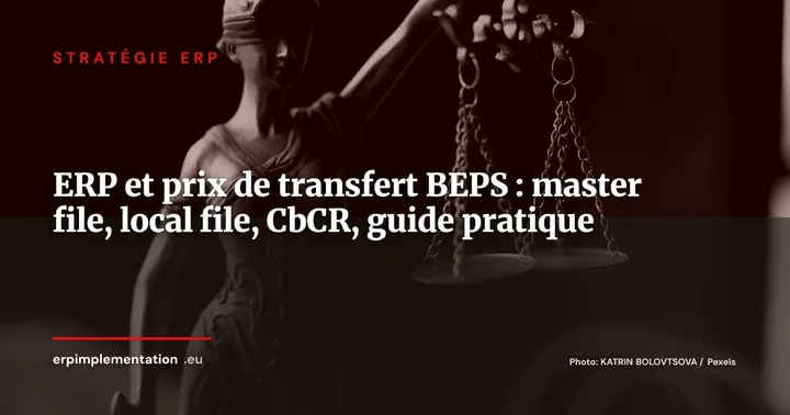 ERP et prix de transfert : documenter les transactions intra-groupe selon les exigences OCDE BEPS — Stratégie ERP