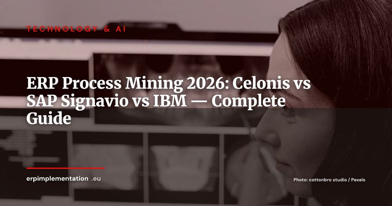 ERP and Process Mining: How Celonis, SAP Signavio and IBM Reveal What Your Dashboards Hide