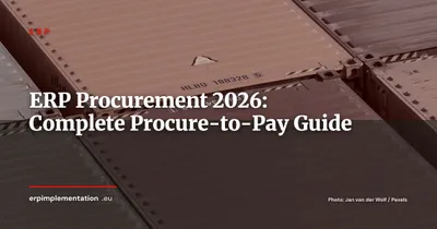 ERP Procurement: Complete Guide to Procure-to-Pay Optimization