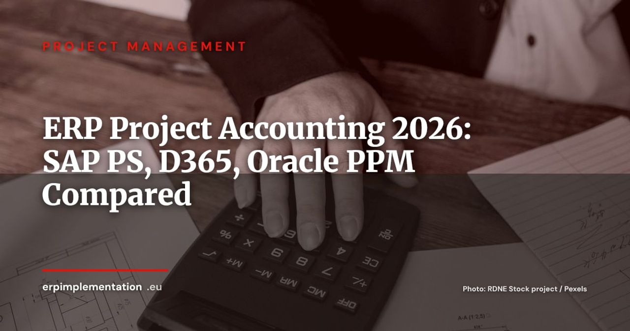 Project Accounting in ERP: WBS, SAP PS, Dynamics 365 Project Operations, Oracle PPM — Practical IFRS 15 Guide