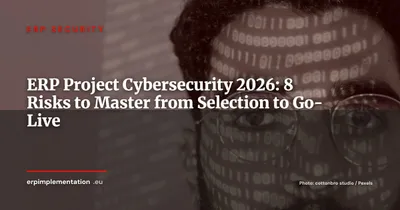 ERP Project Cybersecurity: 8 Risks to Control from Selection to Go-Live
