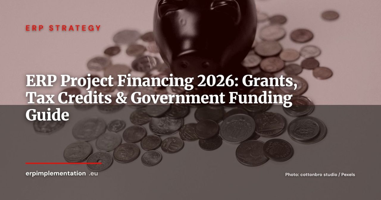 How to Fund Your ERP Project in 2026: Grants, Tax Credits and Public Financing