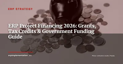How to Fund Your ERP Project in 2026: Grants, Tax Credits and Public Financing
