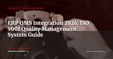 ERP and Quality Management: Integrating QMS and ISO 9001 in Your Information System 2026 — Project Management
