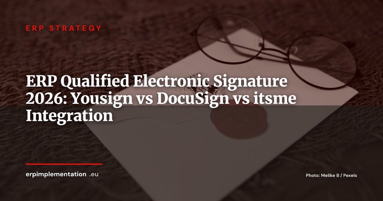 Yousign, DocuSign and itsme in Your ERP: QES Comparison and Integration Guide 2026