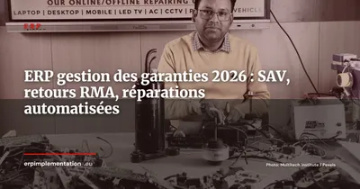 ERP et gestion des garanties : automatiser retours, réparations et réclamations SAV