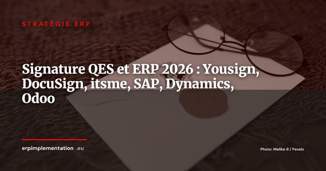 Yousign, DocuSign et itsme dans votre ERP : comparatif QES et guide d'intégration 2026