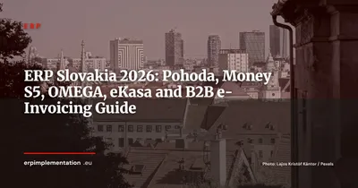 ERP in Slovakia 2026: Pohoda, Money S5, OMEGA and the Best Solutions for Subsidiaries