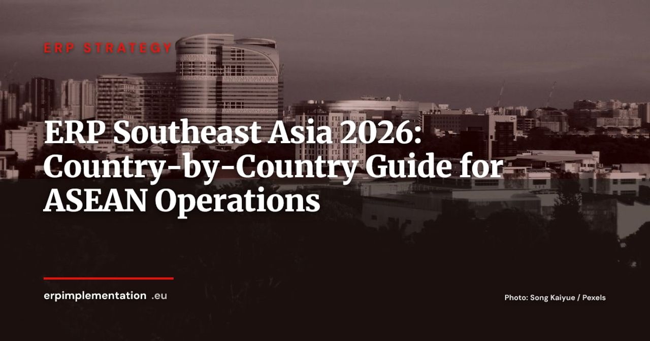 ERP in Southeast Asia 2026: A Complete Guide for Singapore, Malaysia, Indonesia, Vietnam and Thailand