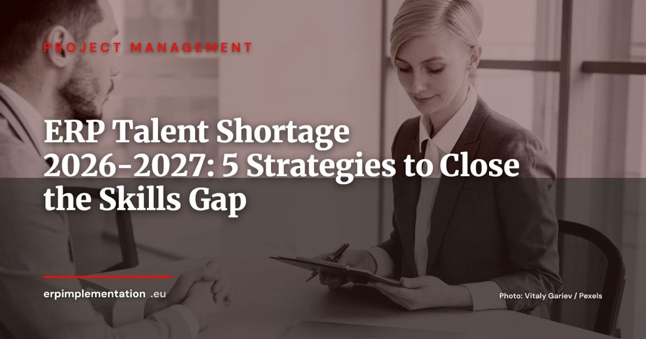 ERP Talent Shortage 2026-2027: 5 Strategies for CIOs Under Pressure