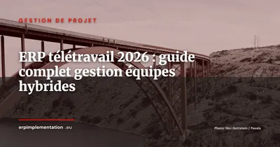 ERP et télétravail : optimiser la gestion à distance post-COVID