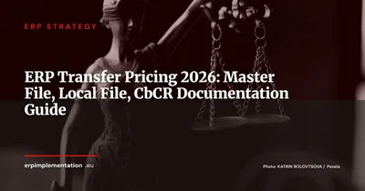 ERP and Transfer Pricing: Documenting Intercompany Transactions Under OECD BEPS