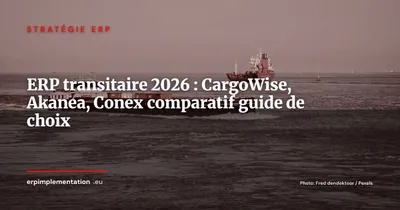 Transitaires : ERP ou TMS spécialisé ? CargoWise, Akanea, Conex, guide de choix 2026