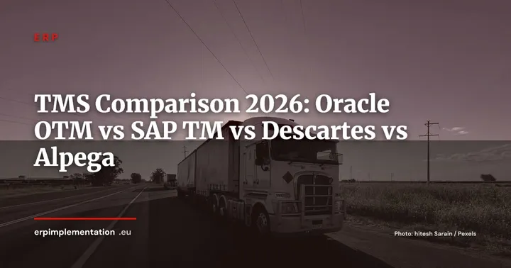 ERP ferroviaire 2026 : IFS Cloud, Infor EAM et SAP PM pour la maintenance des actifs roulants — Stratégie ERP